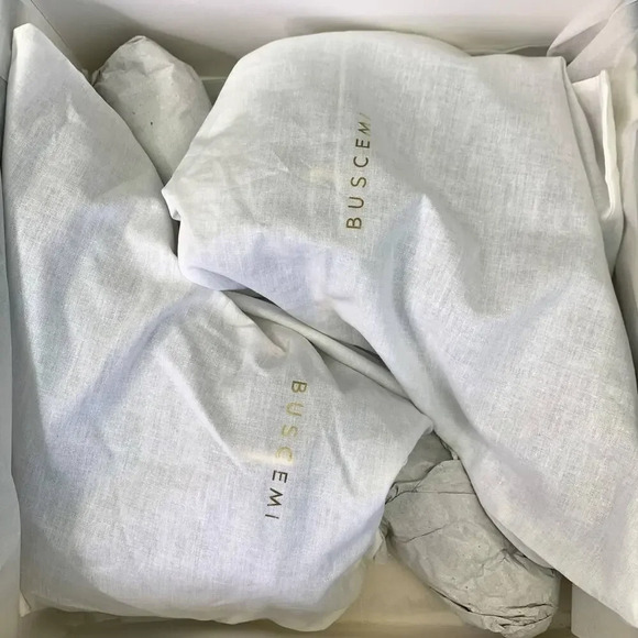 Buscemi Black Leather High-Top Sneakers - Picture 15 of 16